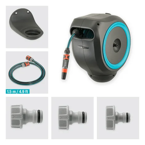 Bộ dây rút tự động 20 mét Gardena 18610-20 - Ảnh 6