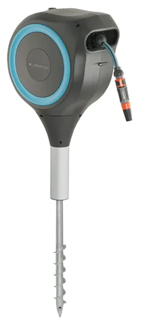 Bộ dây rút tự động 15 mét chân cắm đất Gardena 18604-20 - Ảnh 4