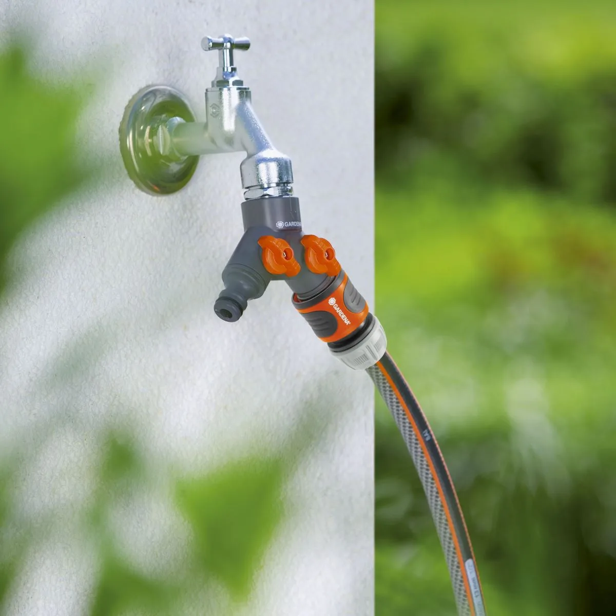 Cút nối vòi đôi Gardena 00938-20 - Ảnh 2