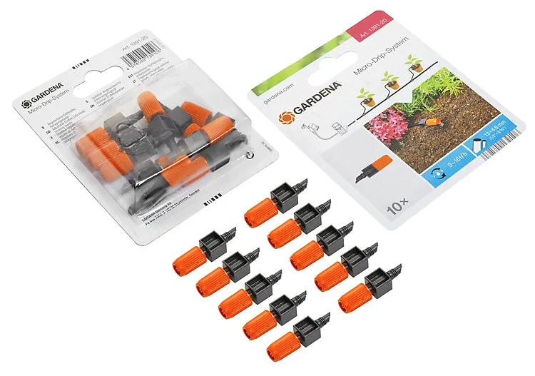 Bộ 10 đầu tưới nhỏ giọt Gardena 01391-20 - Ảnh 2