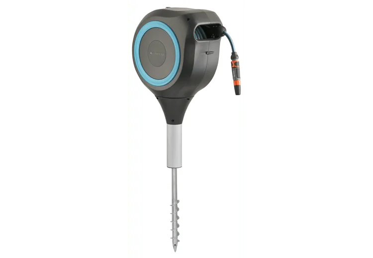 Bộ dây rút tự động 20 mét chân cắm đất Gardena 18614-20 - Ảnh 7