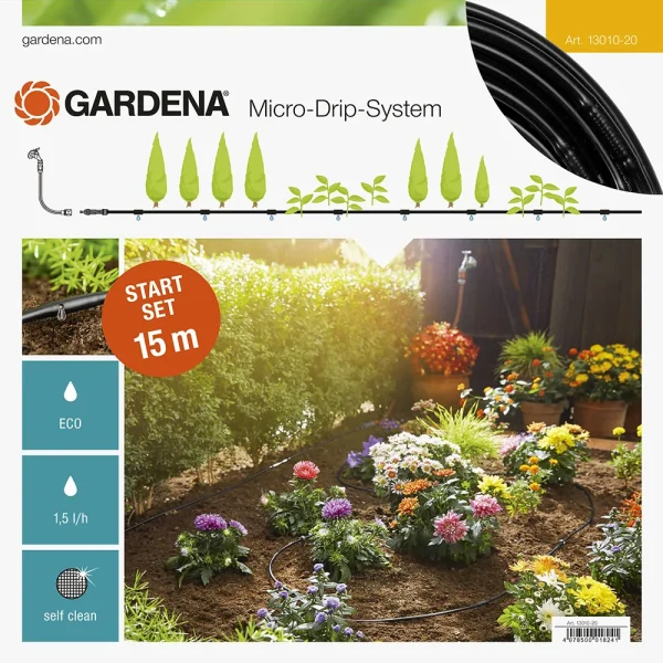 Dây tưới nhỏ giọt 4.6mm 15m Gardena 13010-20
