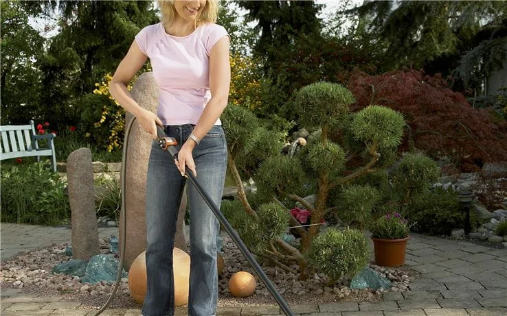 Cán cầm dẫn nước nhôm 150 cm Gardena 05550-20