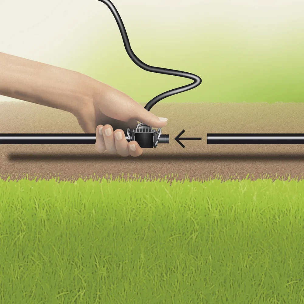 Bộ 2 cút nối chữ T 1/2'' cho dây 13mm Gardena 08329-20 - Ảnh 3