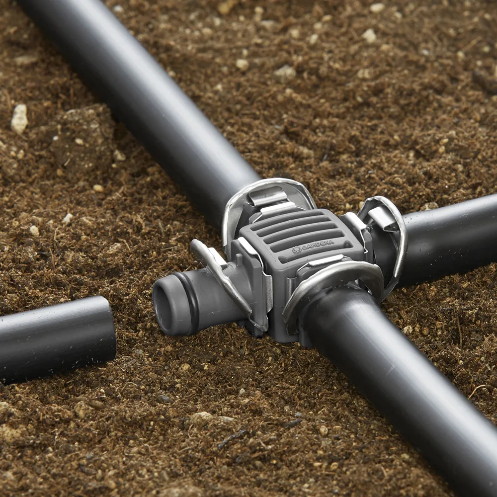 Bộ 2 cút nối 4 cửa 1/2'' cho dây 13mm Gardena 08339-20 - Ảnh 2