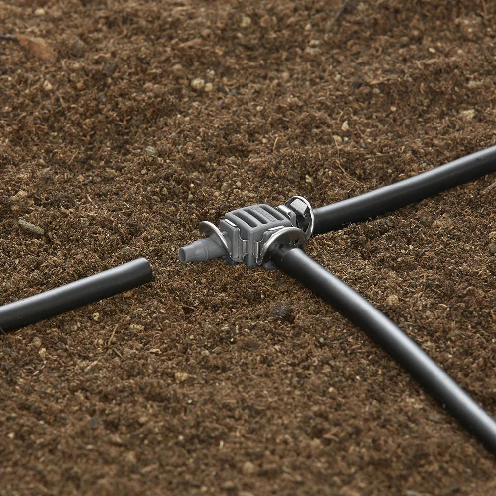 Bộ 10 cút nối chữ T 3/16'' cho dây 4.6mm Gardena 08330-20 - Ảnh 2