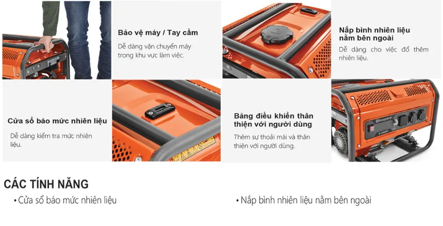 Máy phát điện Husqvarna G1300P