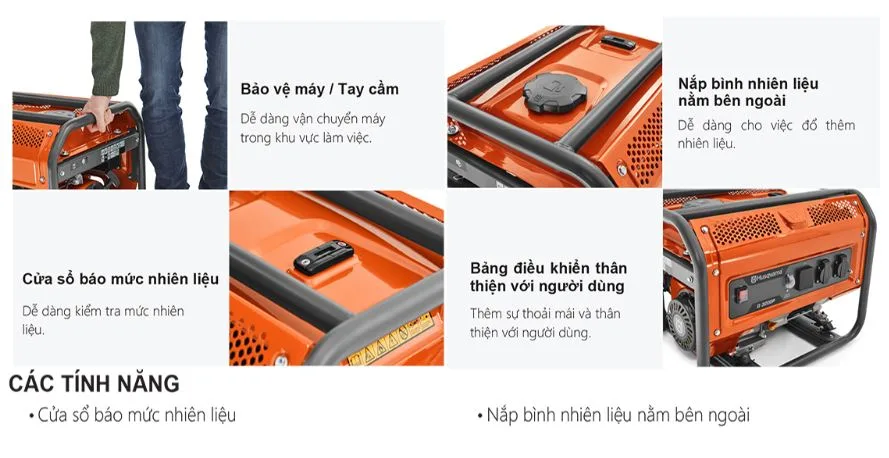 Máy phát điện Husqvarna G3200P
