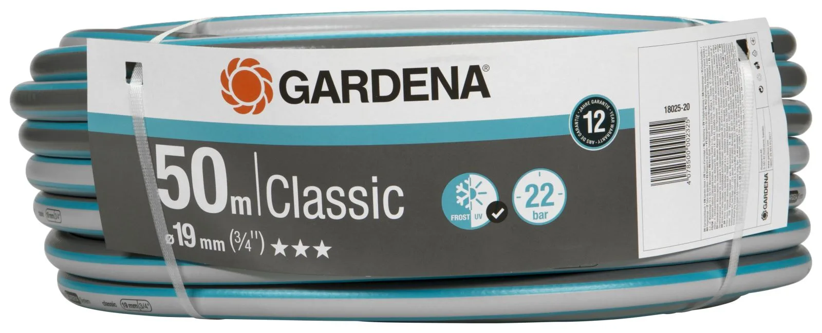 Cuộn ống dây 50m Gardena 3/4'' (19mm) 18025-20