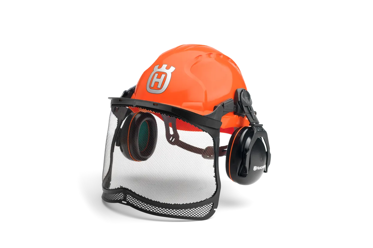Mũ bảo hộ lâm nghiệp Husqvarna (kèm lưới che mặt, chụp tai)