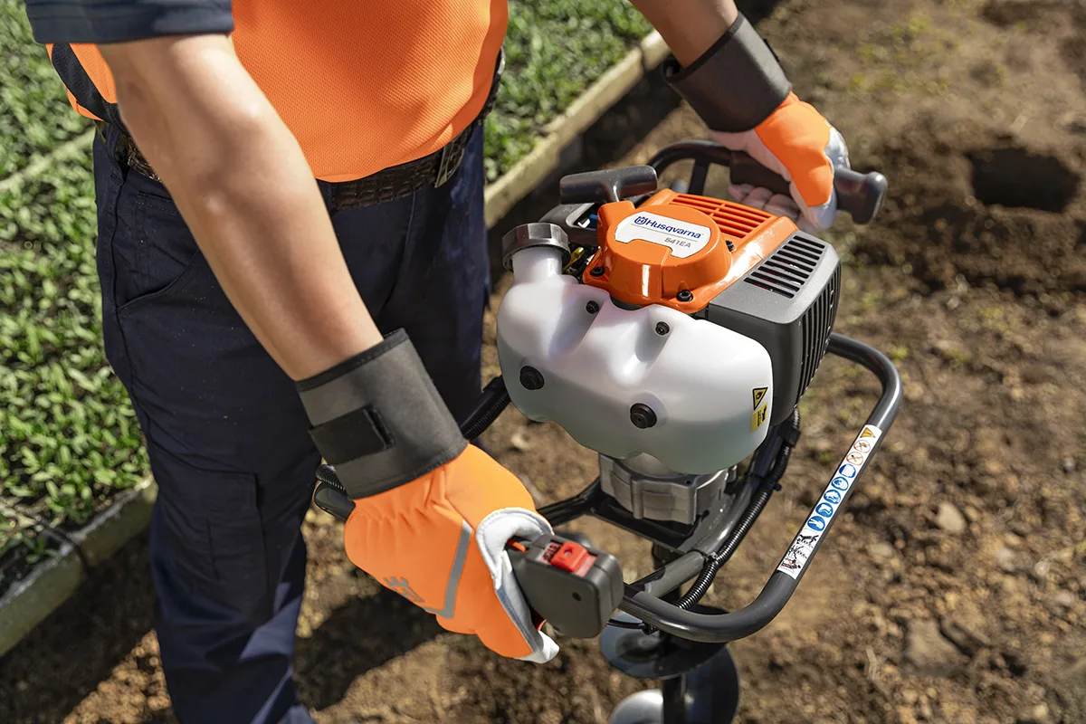 Máy khoan đất Husqvarna 541EA - Ảnh 5