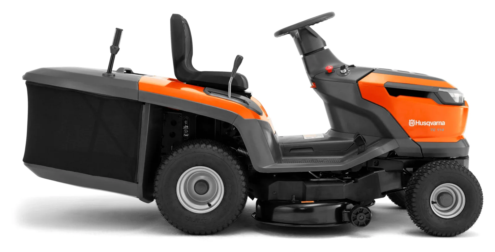 Máy cắt cỏ ngồi lái Husqvarna TC 114 (kèm thùng gom cỏ)