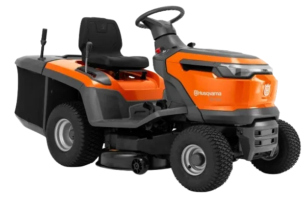 Máy cắt cỏ người lái Husqvarna TC 114 (Bao gồm thùng gom cỏ)