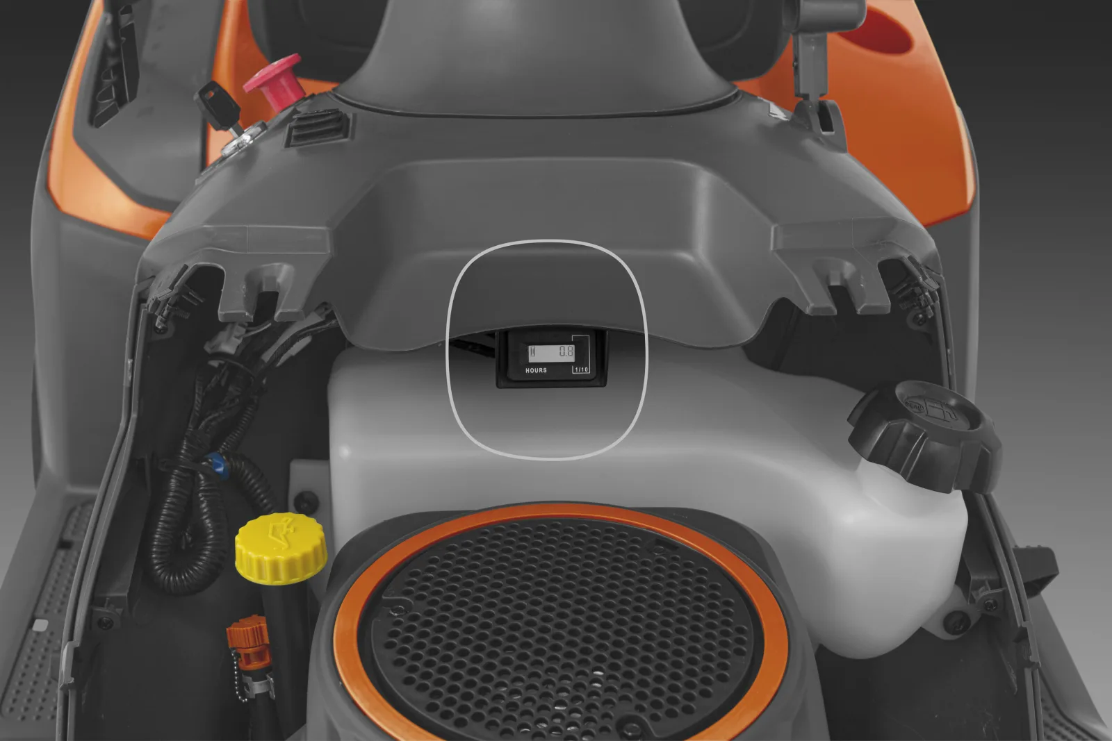 Máy cắt cỏ người lái Husqvarna TS 114 - Ảnh 7