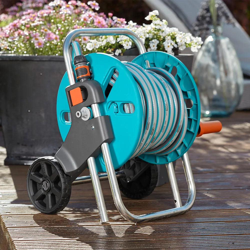 Xe cuộn ống dây tưới CleverRoll Gardena 18502-20 - Ảnh 4